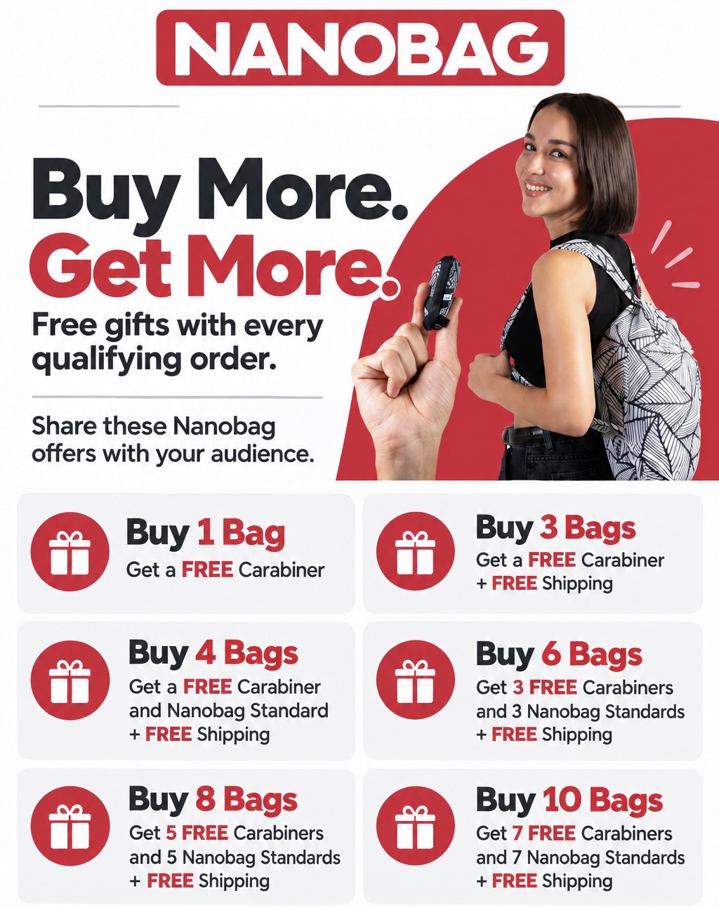 Nanobag: Choose Your Bundle & Claim Your Free Gifts